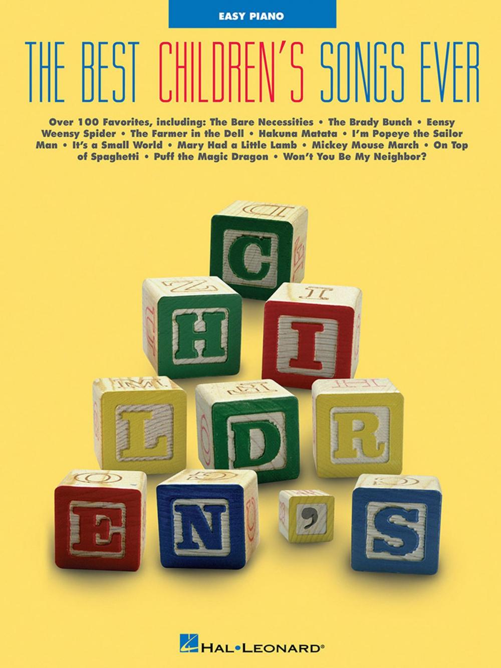 Big bigCover of Best Children's Songs Ever (Songbook)