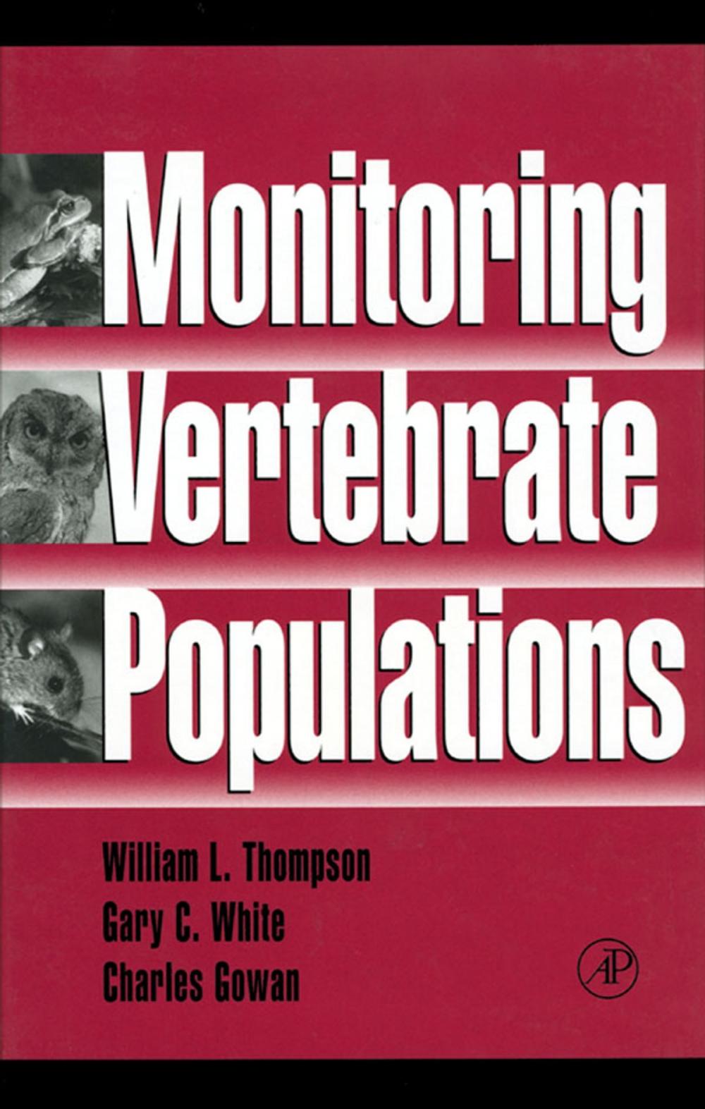 Big bigCover of Monitoring Vertebrate Populations