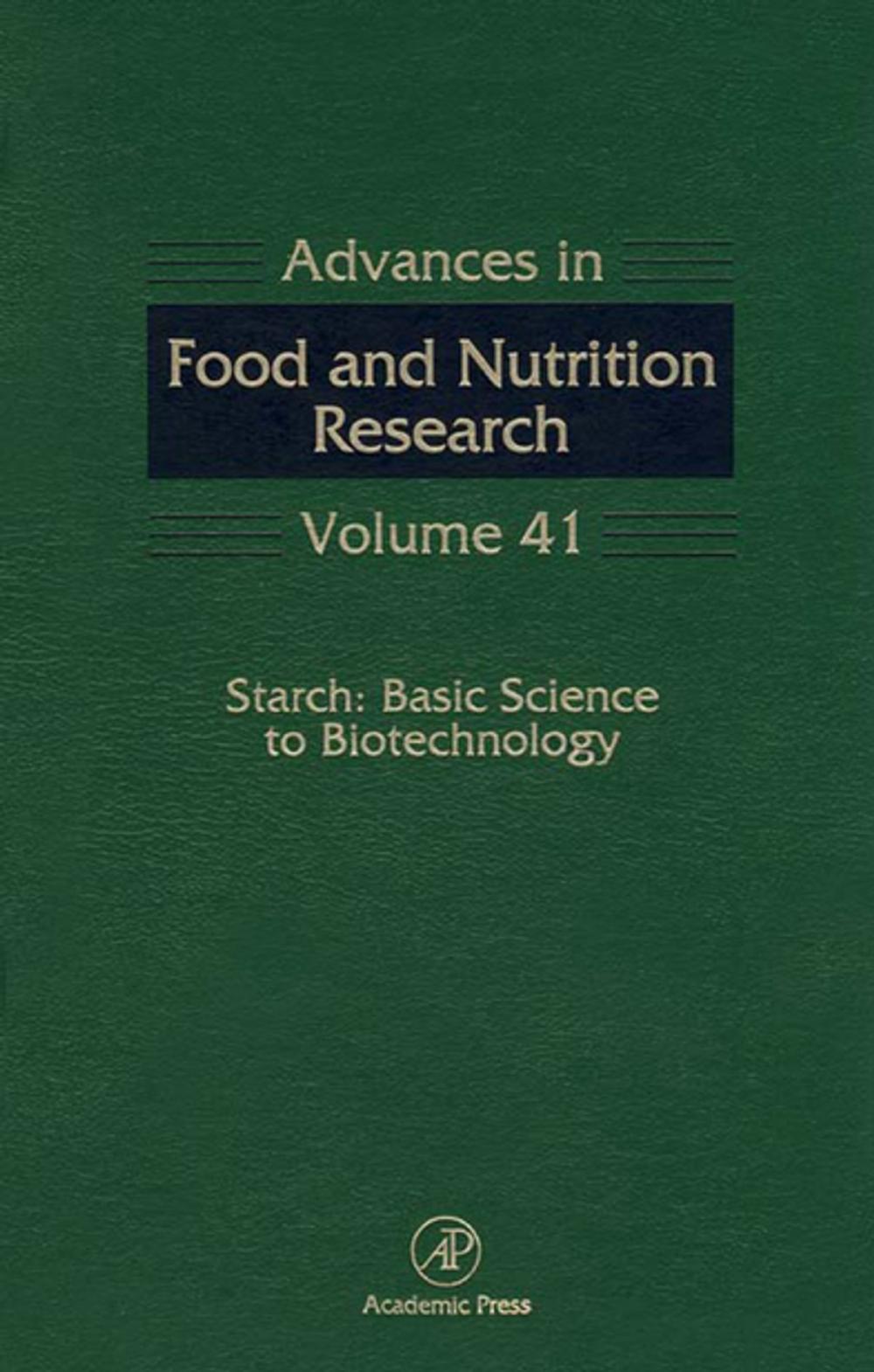 Big bigCover of Starch: Basic Science to Biotechnology