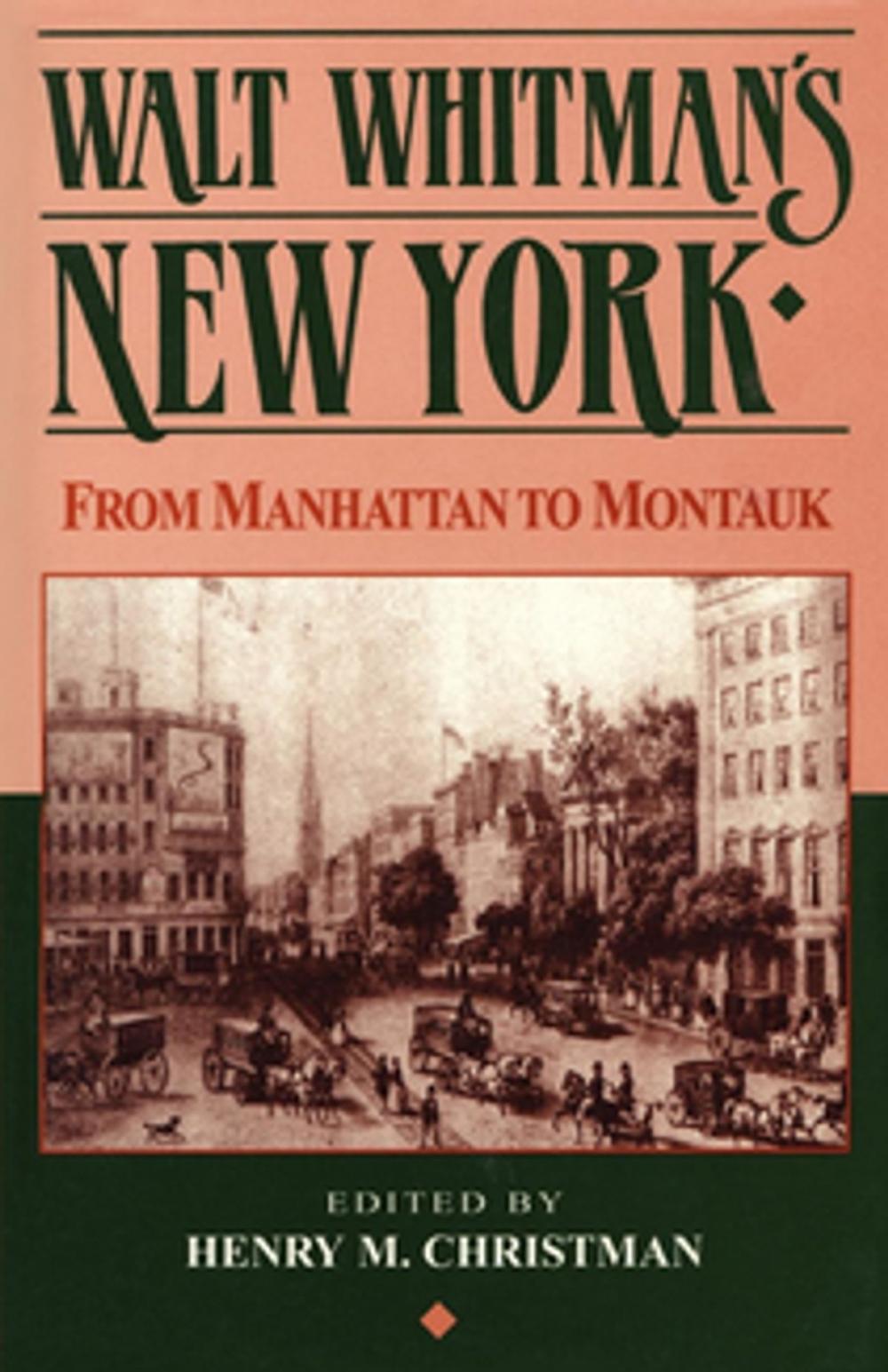 Big bigCover of Walt Whitman's New York