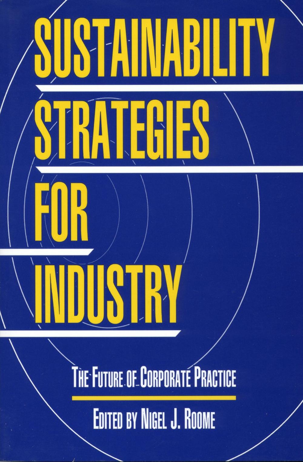 Big bigCover of Sustainability Strategies for Industry