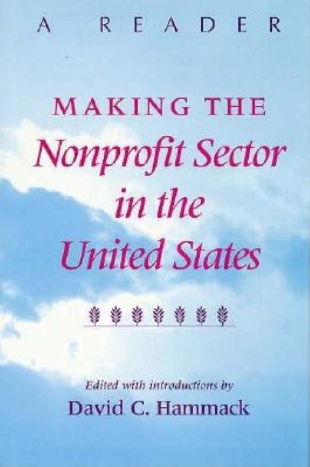 Big bigCover of Making the Nonprofit Sector in the United States