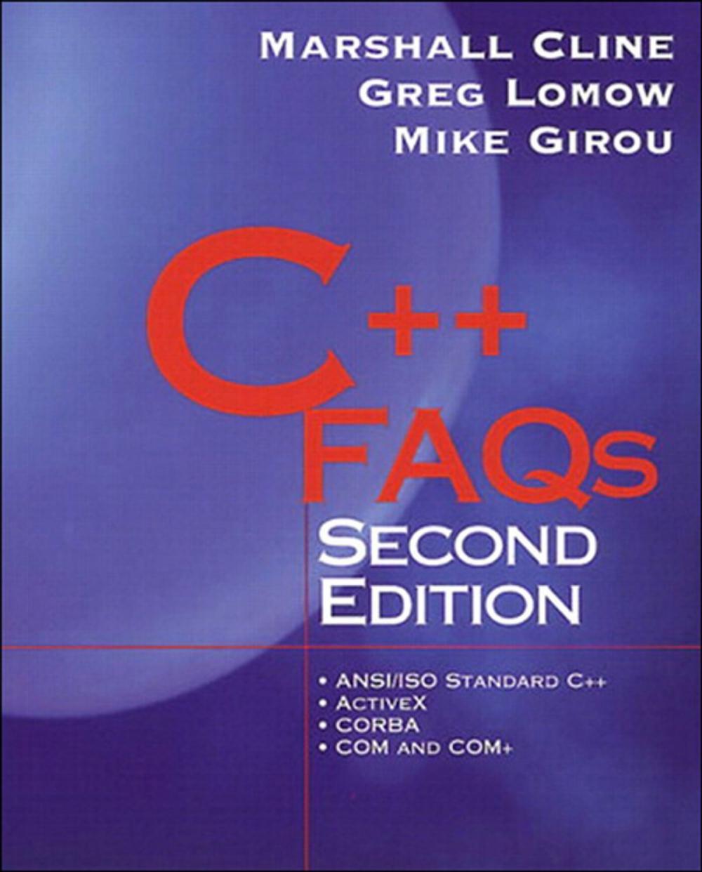 Big bigCover of C++ FAQs, Portable Documents