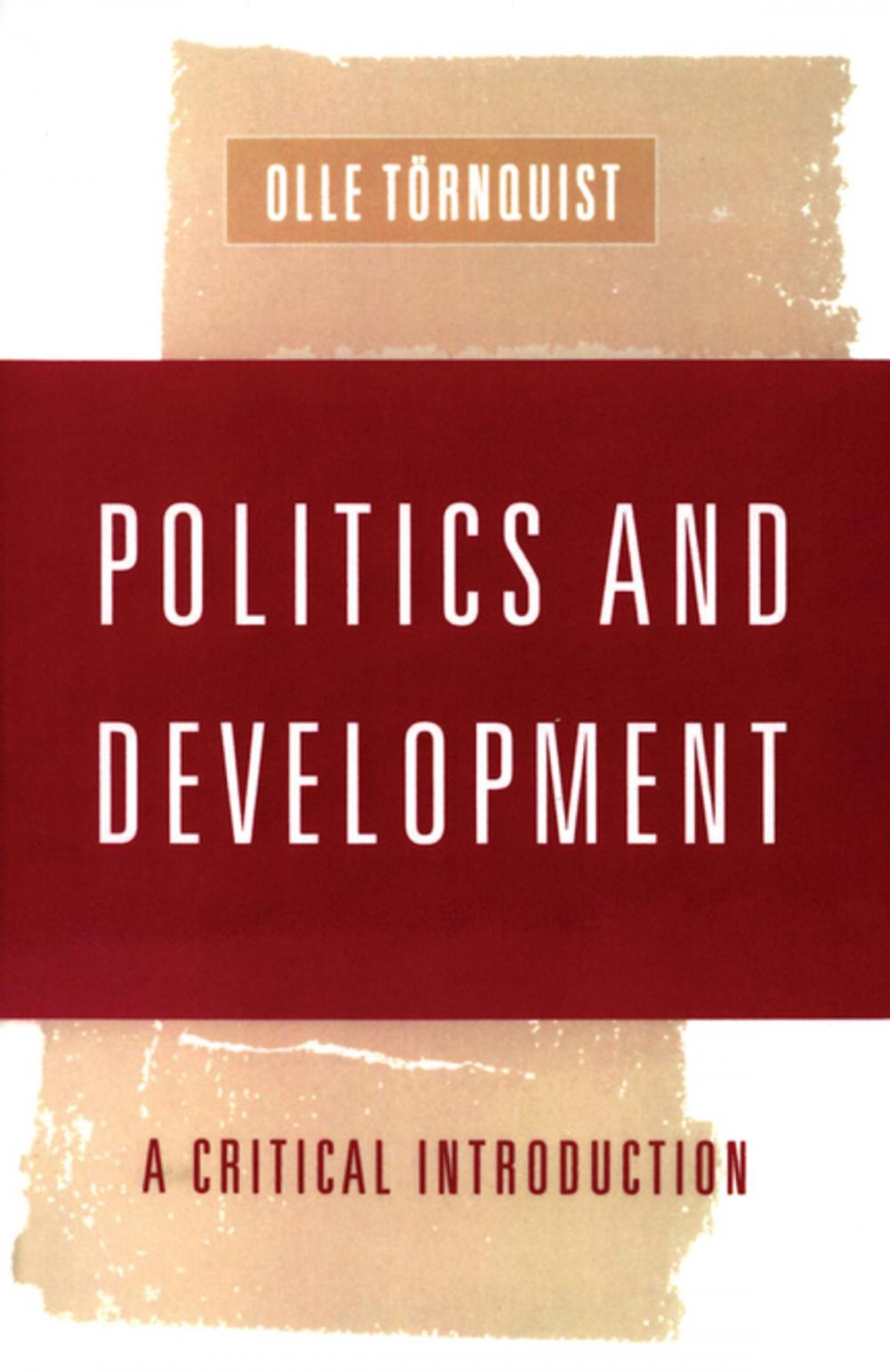 Big bigCover of Politics and Development