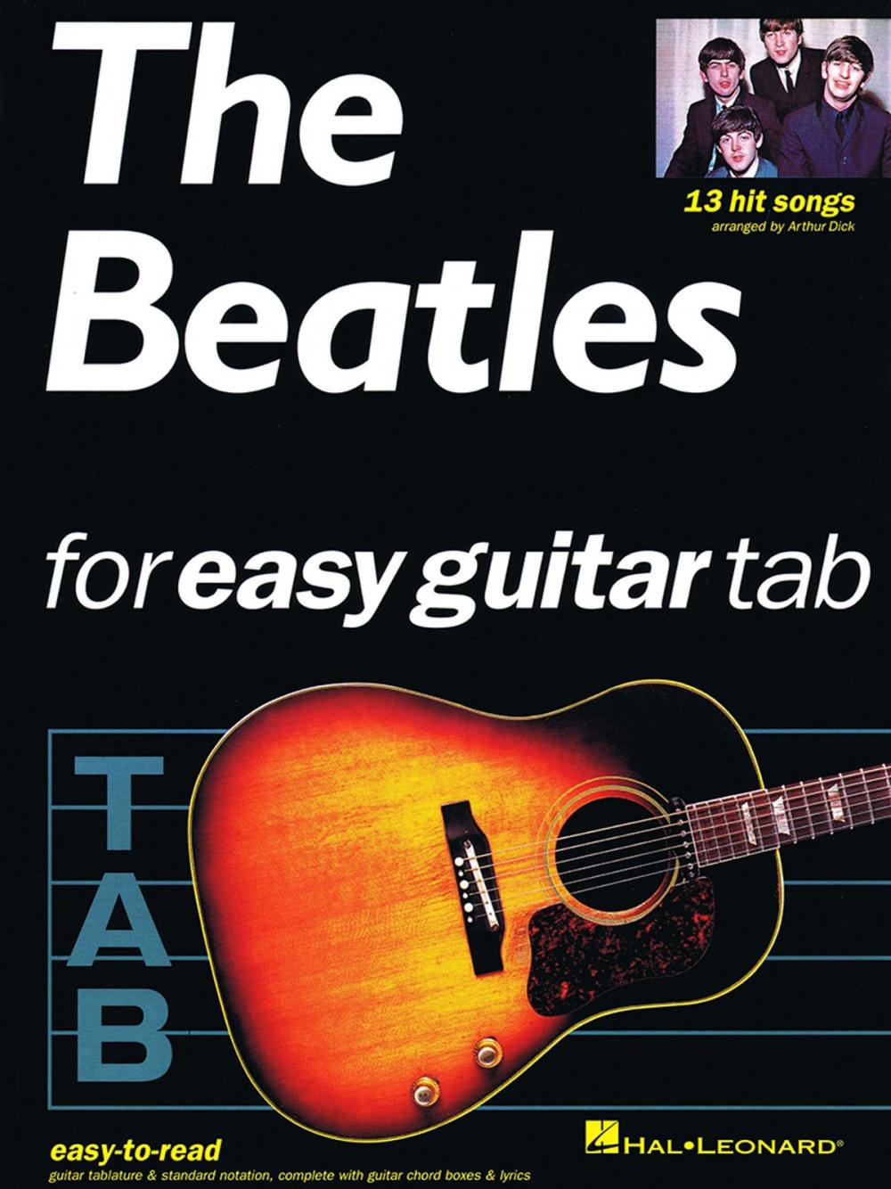 Big bigCover of The Beatles for Easy Guitar Tab (Songbook)