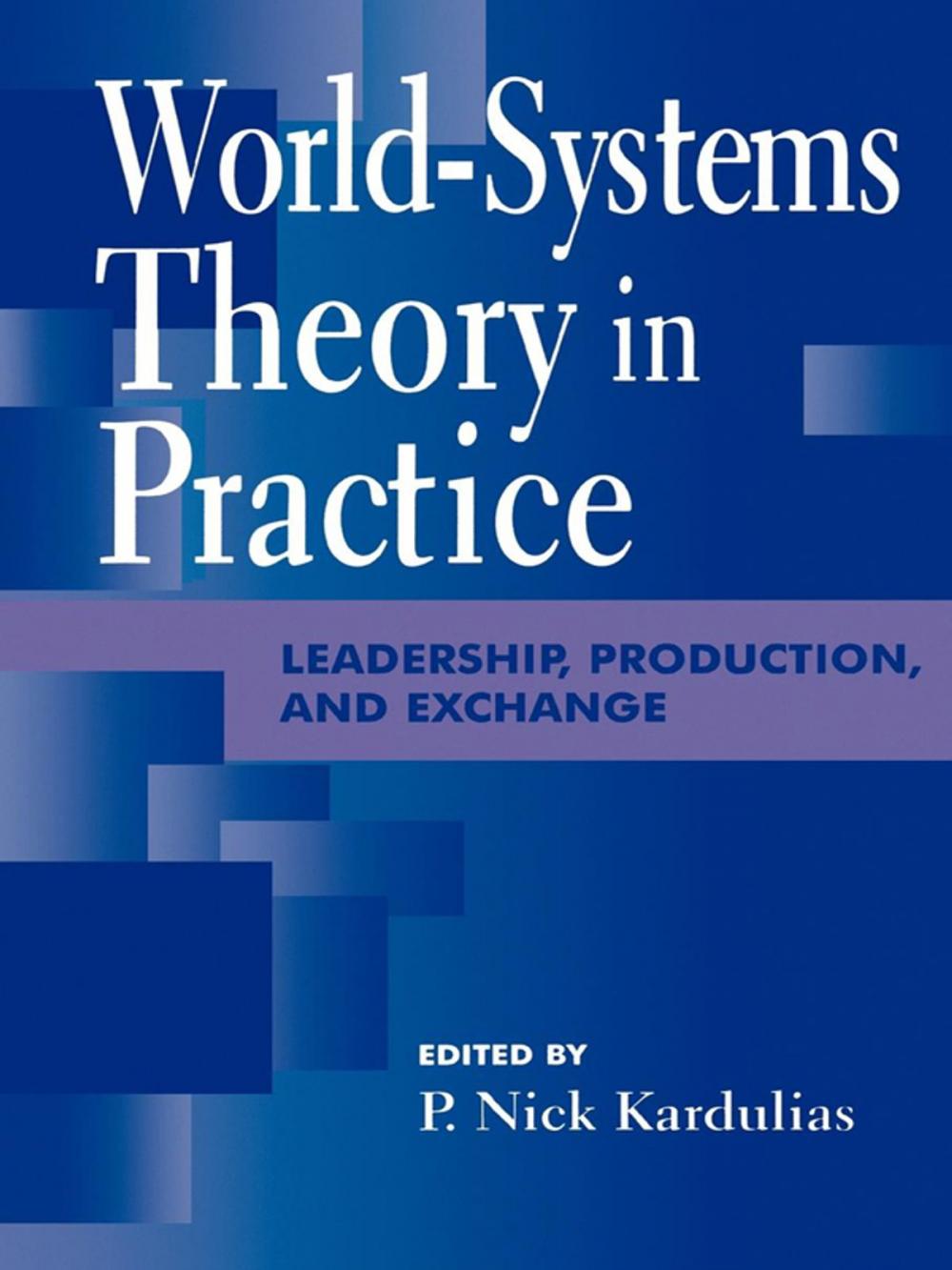 Big bigCover of World-Systems Theory in Practice