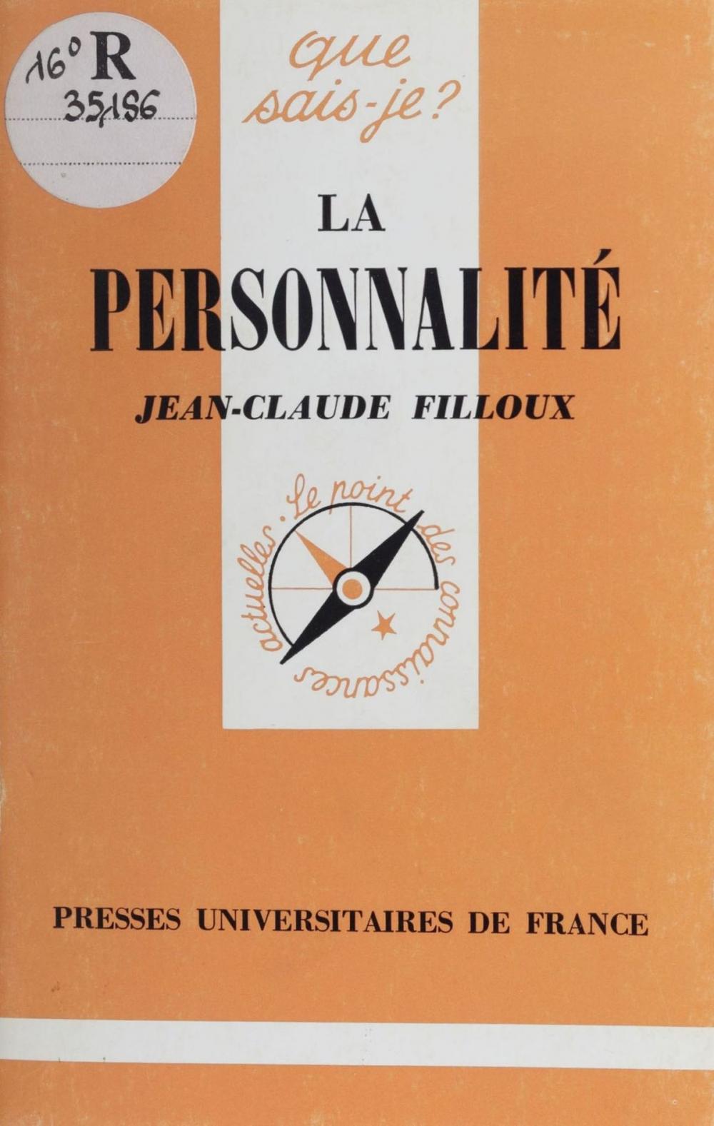 Big bigCover of La Personnalité