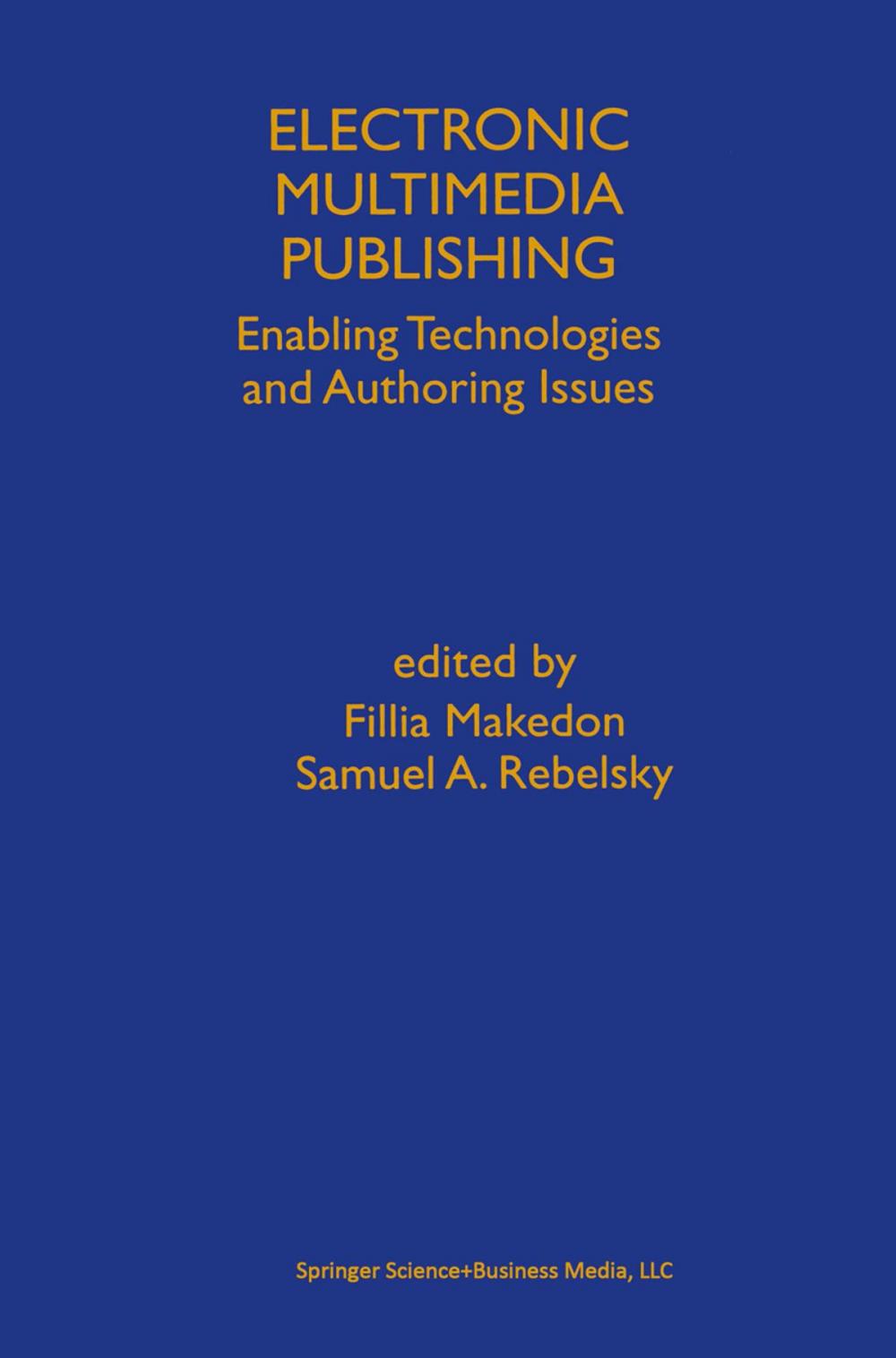 Big bigCover of Electronic Multimedia Publishing