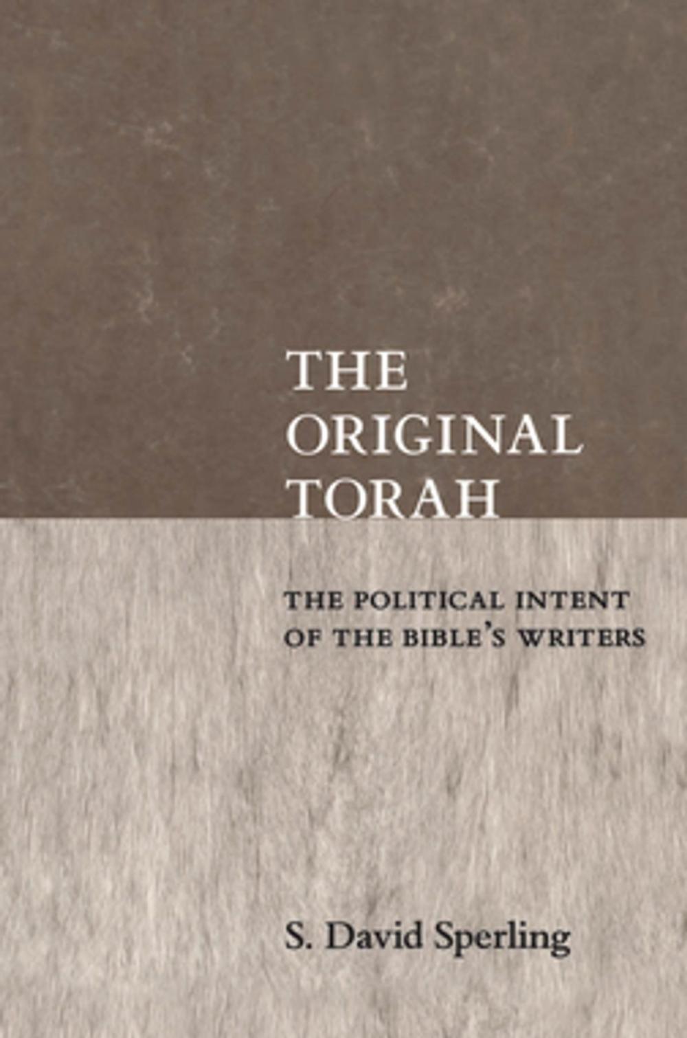 Big bigCover of The Original Torah