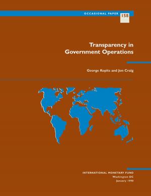Cover of the book Transparency in Government Operations by Alessandro Mr. Zanello, Daniel Mr. Citrin