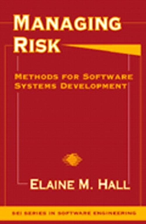 Cover of the book Managing Risk by Elaine M. Hall Ph.D., Pearson Education