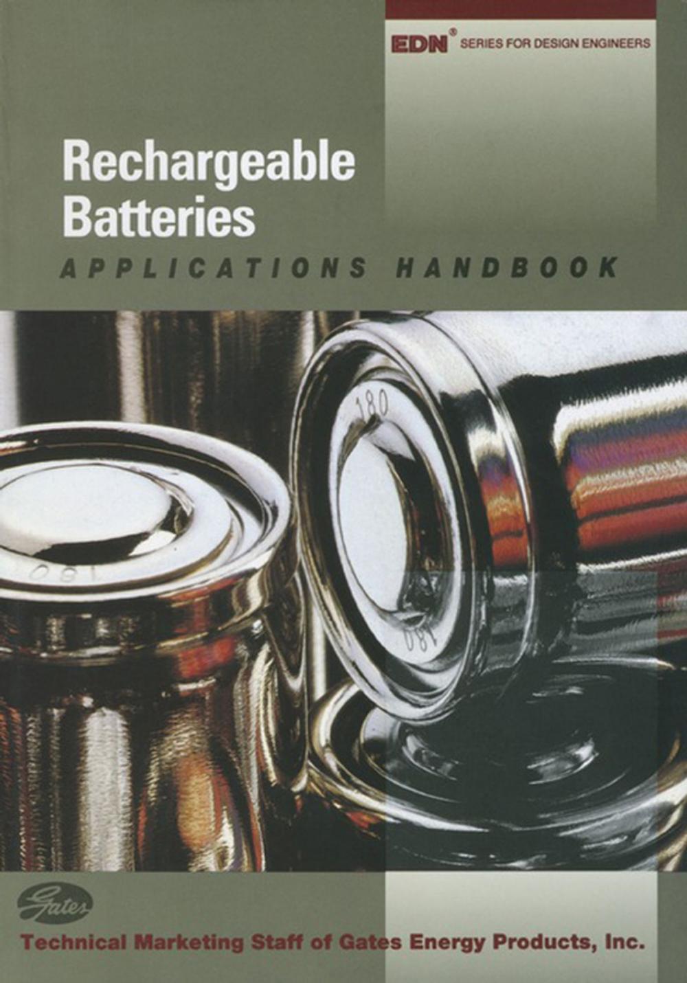 Big bigCover of Rechargeable Batteries Applications Handbook