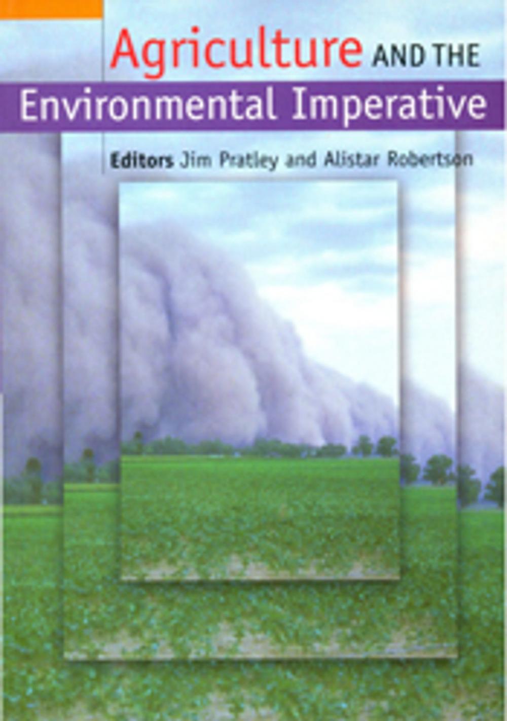 Big bigCover of Agriculture and the Environmental Imperative