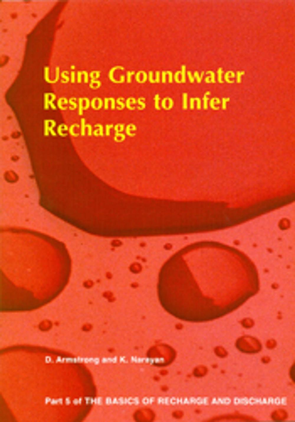 Big bigCover of Using Groundwater Responses to Infer Recharge - Part 5