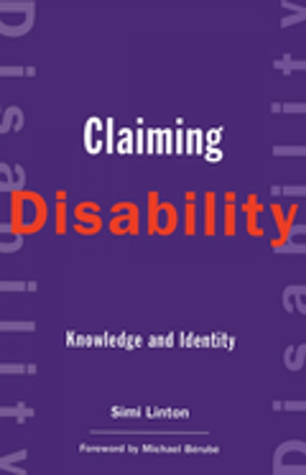 Big bigCover of Claiming Disability