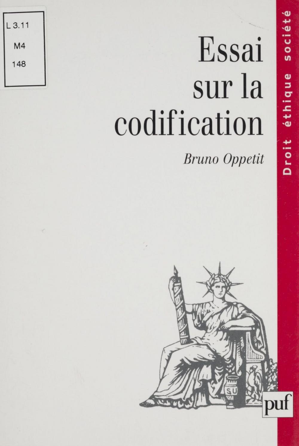 Big bigCover of Essai sur la codification