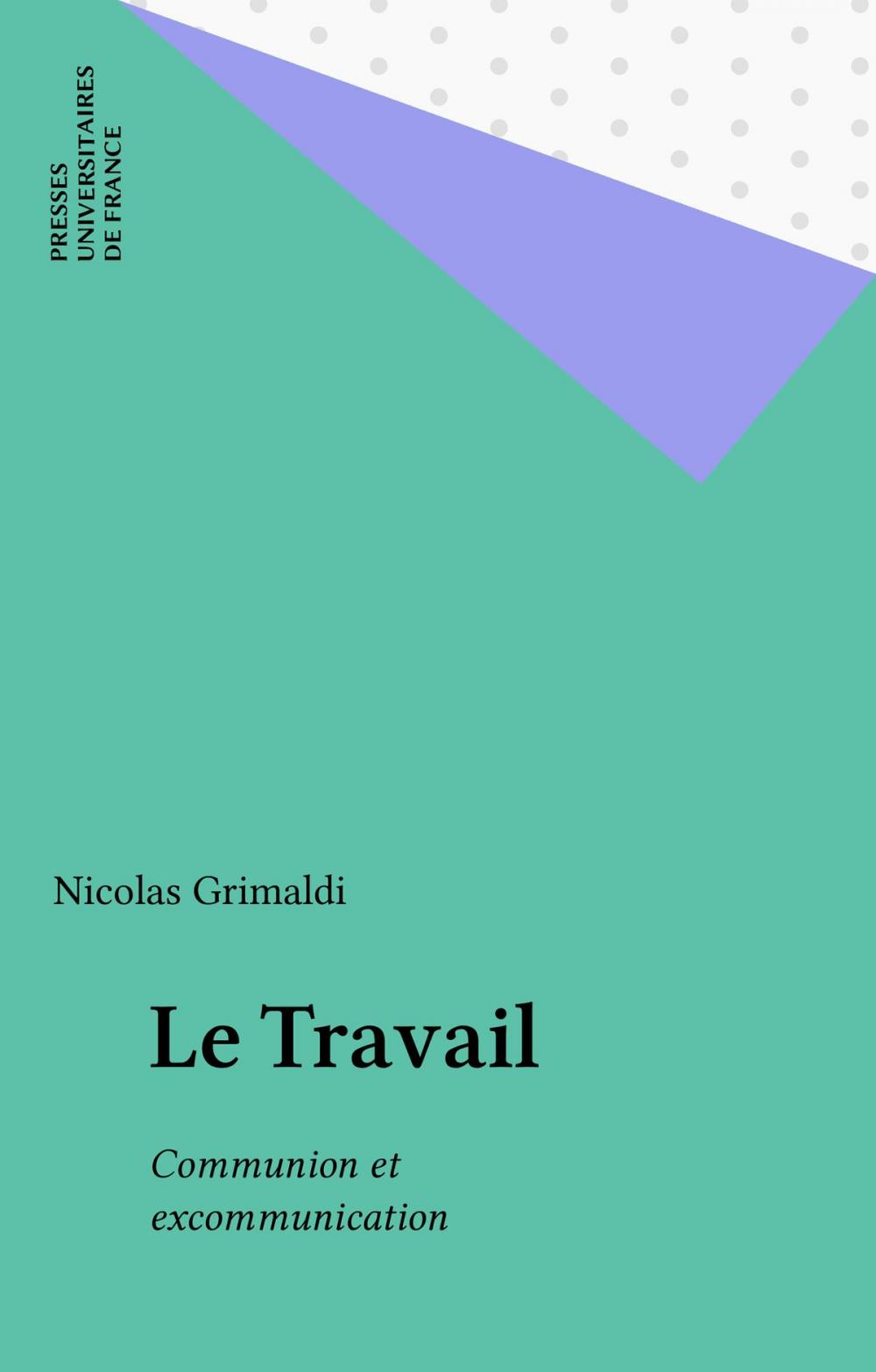 Big bigCover of Le Travail