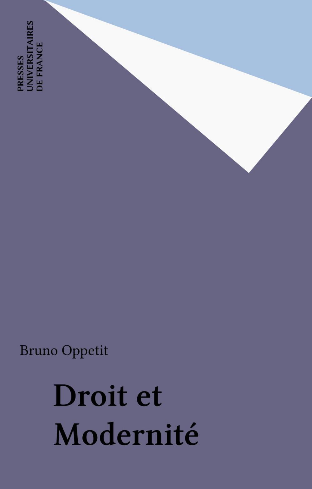 Big bigCover of Droit et Modernité