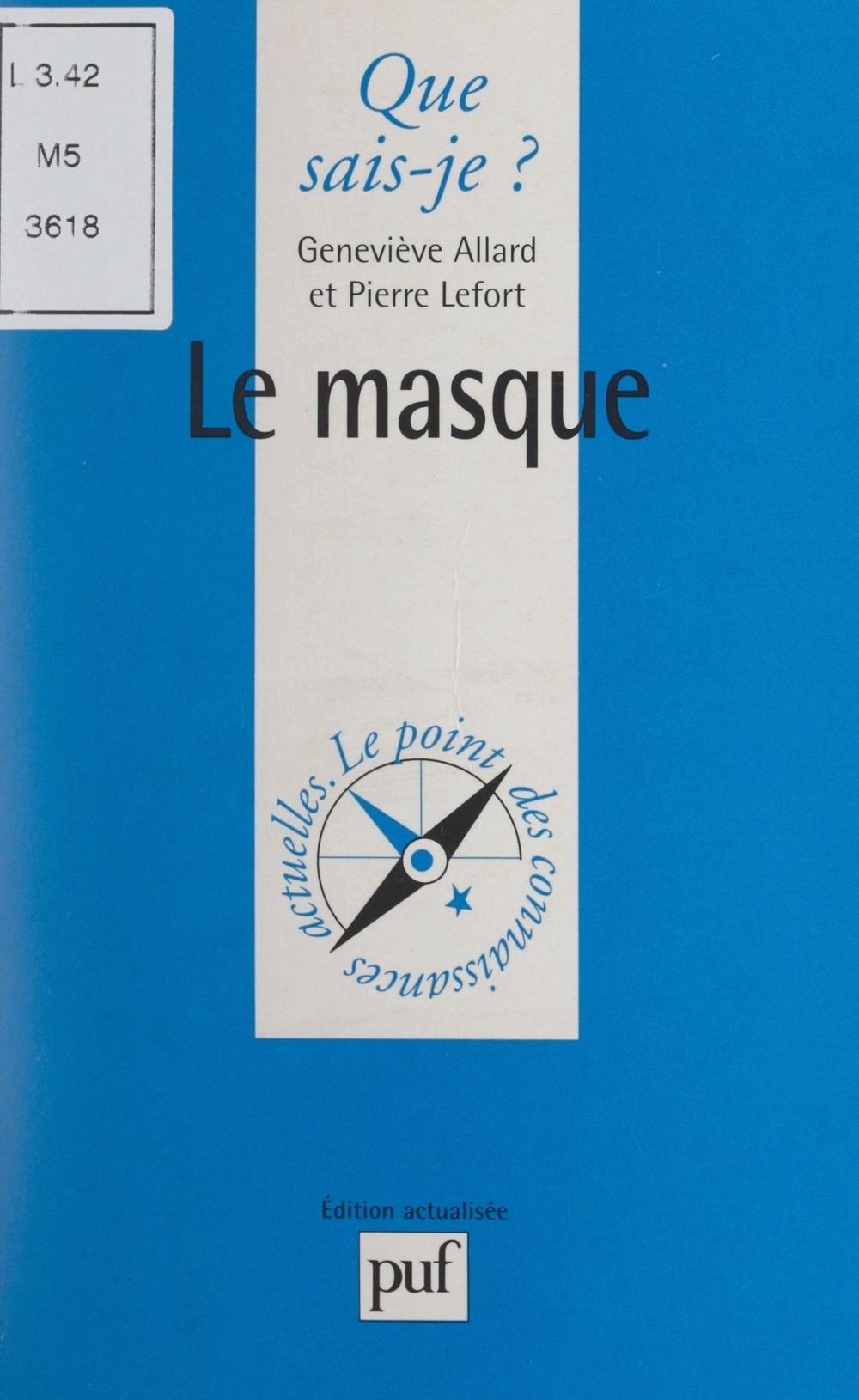 Big bigCover of Le masque
