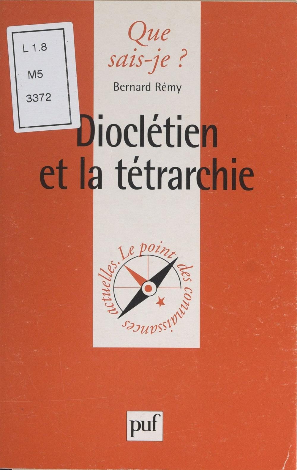 Big bigCover of Dioclétien et la tétrarchie