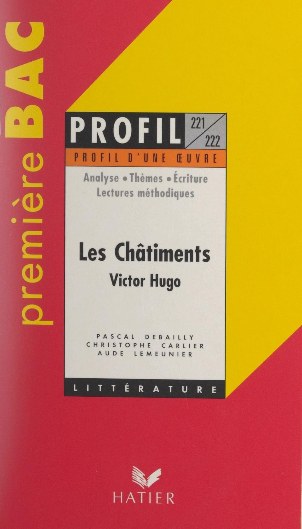 Big bigCover of Les châtiments, 1853-1870, Victor Hugo