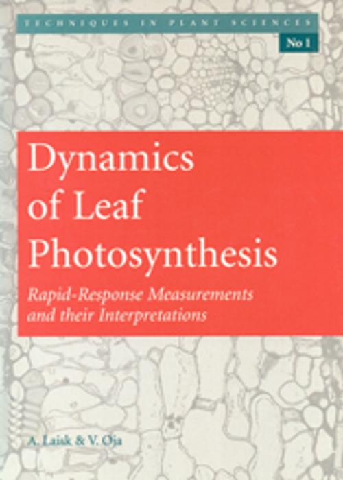 Cover of the book Dynamics of Leaf Photosynthesis by A Laisk, V Oja, CSIRO PUBLISHING