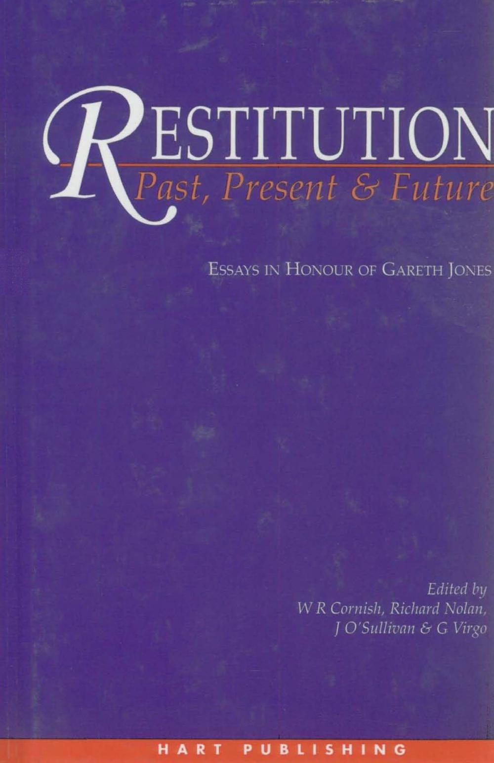 Big bigCover of Restitution: Past, Present and Future