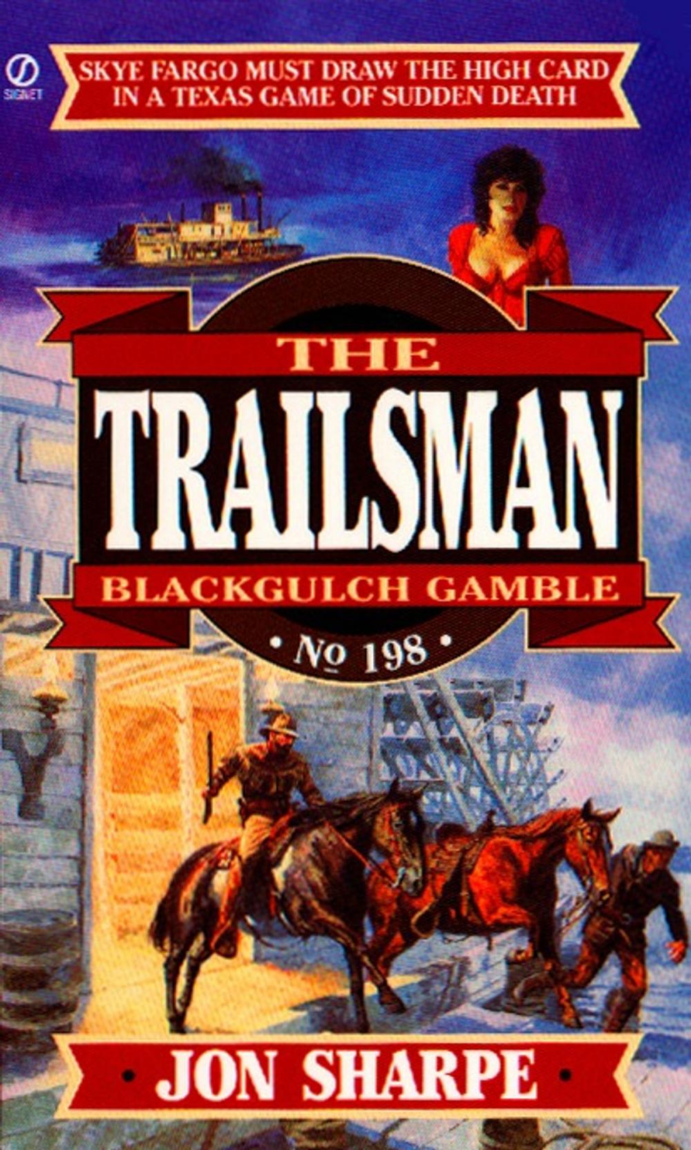 Big bigCover of Trailsman 198: Black Gulch Gamble