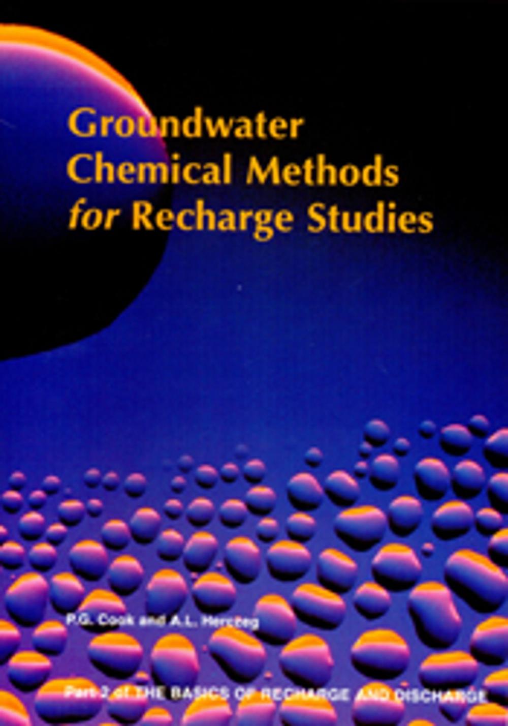 Big bigCover of Groundwater Chemical Methods for Recharge Studies - Part 2