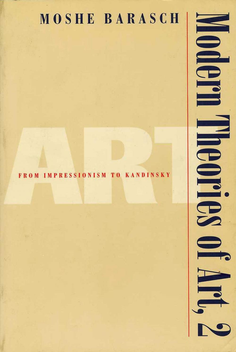 Big bigCover of Modern Theories of Art 2