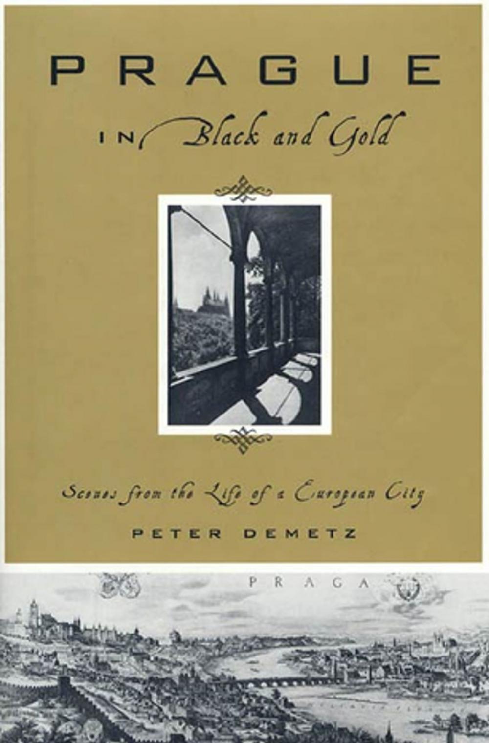 Big bigCover of Prague in Black and Gold