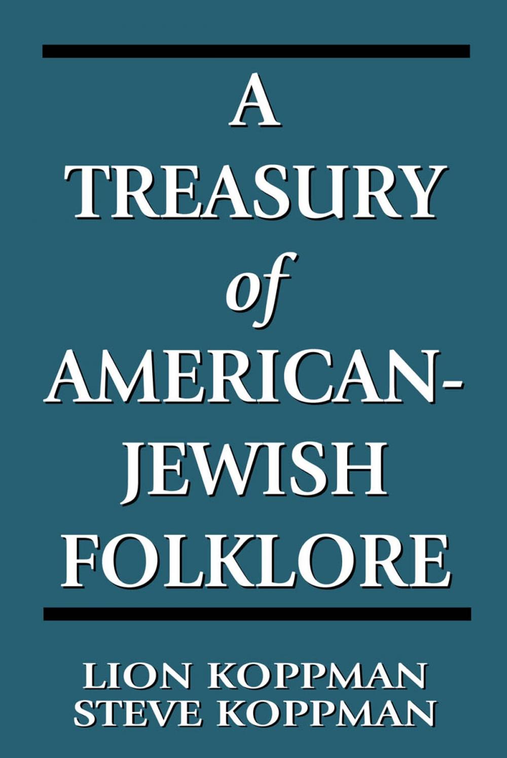 Big bigCover of A Treasury of American-Jewish Folklore