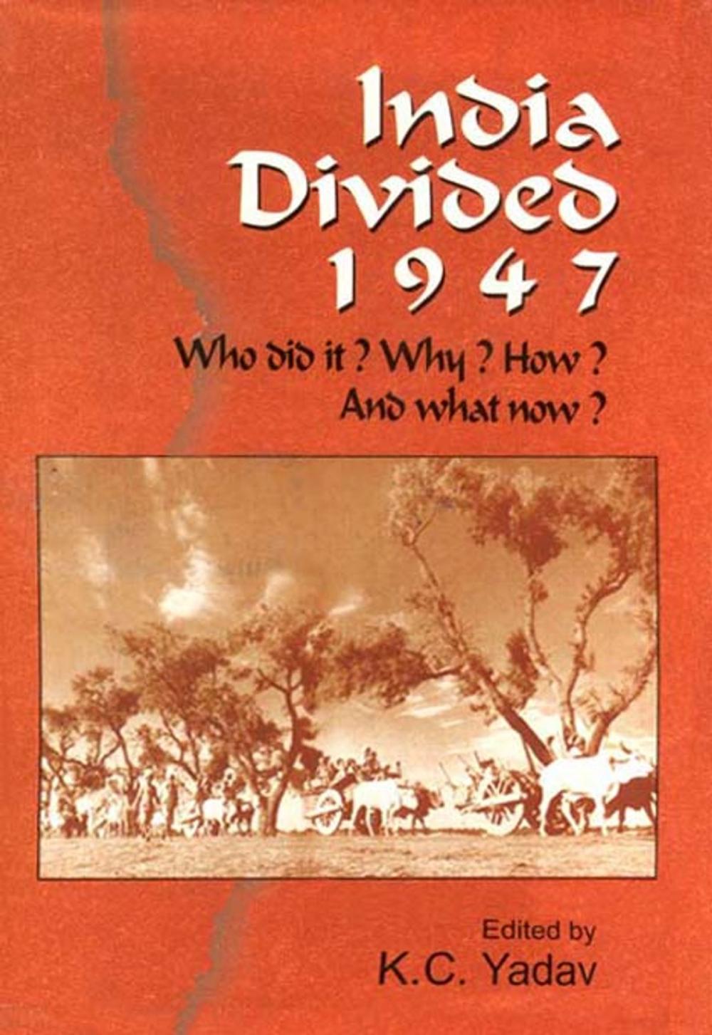 Big bigCover of India Divided 1947