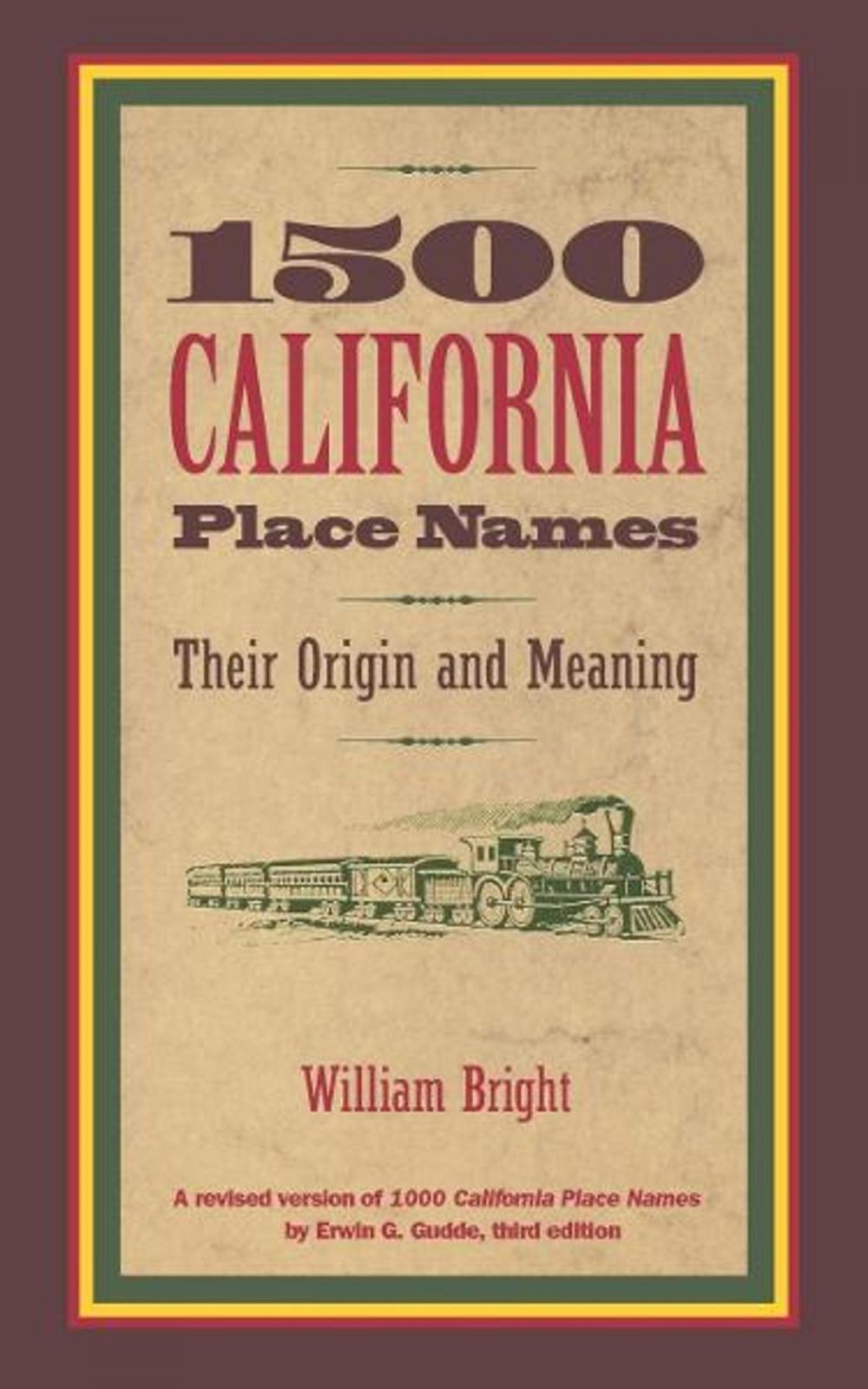 Big bigCover of 1500 California Place Names