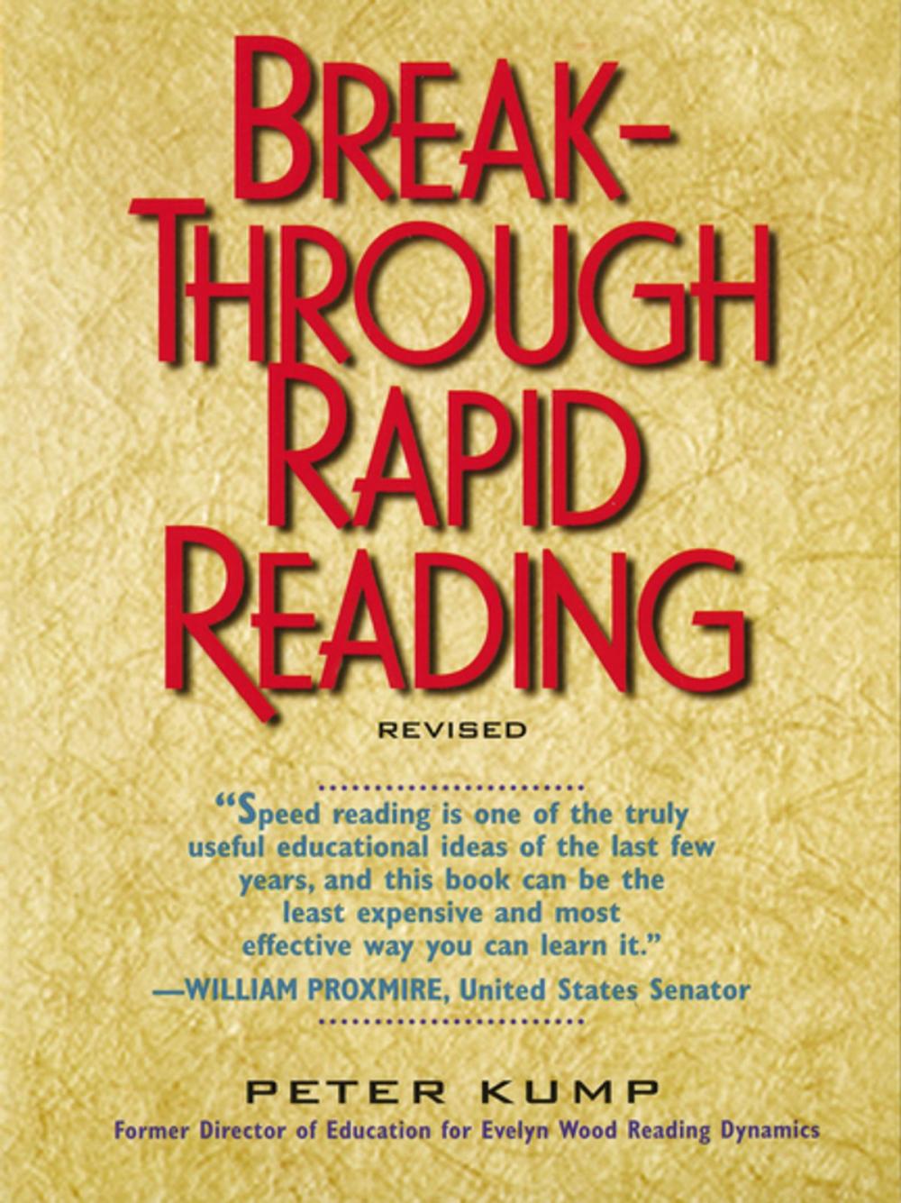 Big bigCover of Breakthrough Rapid Reading