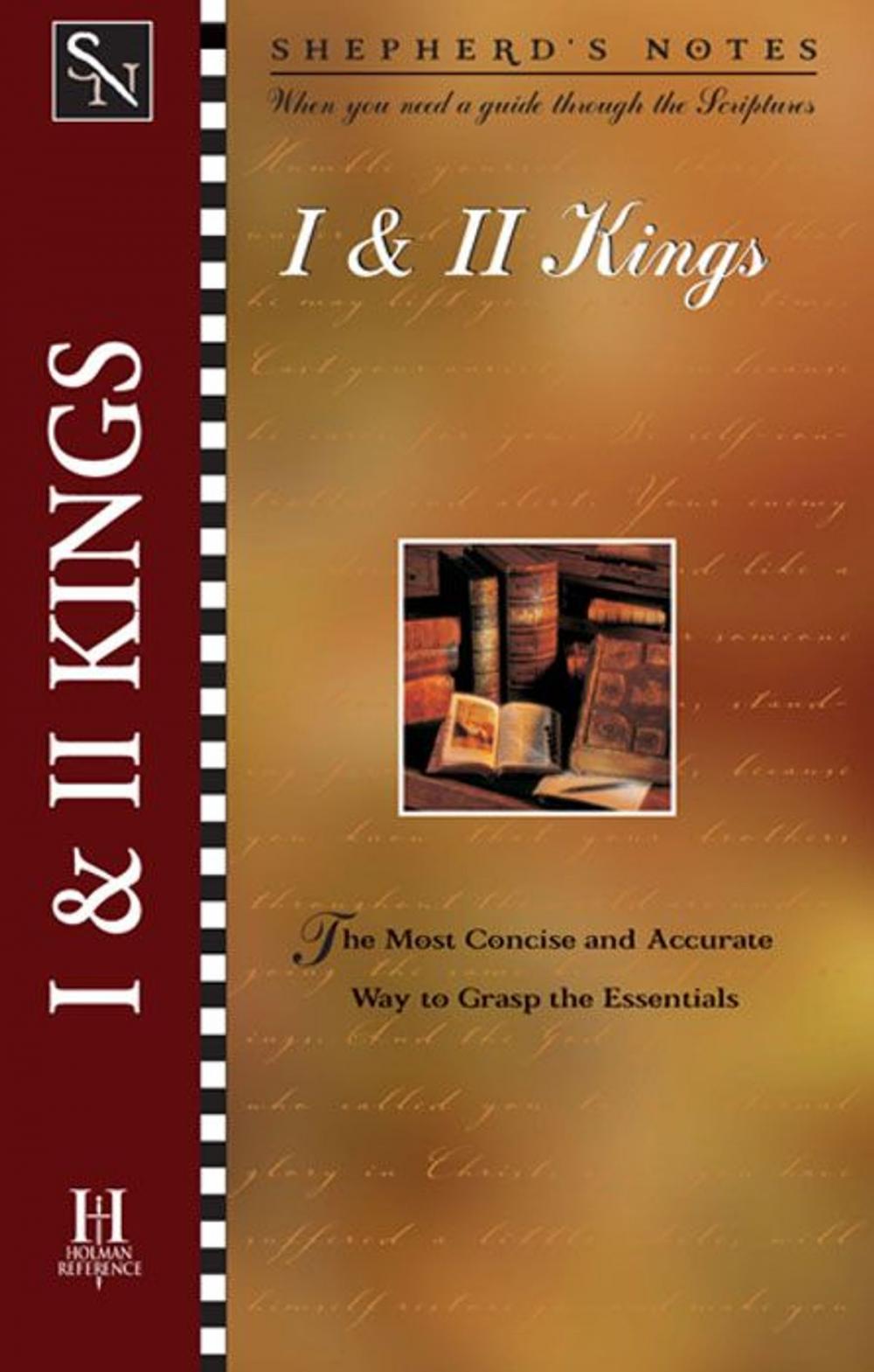 Big bigCover of Shepherd's Notes: I & II Kings