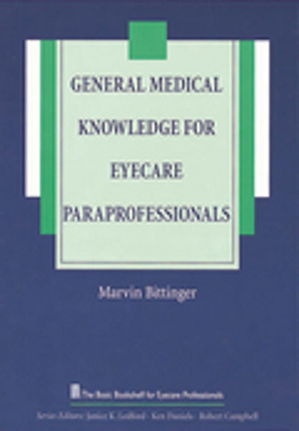 Big bigCover of General Medical Knowledge for Eyecare Paraprofessionals