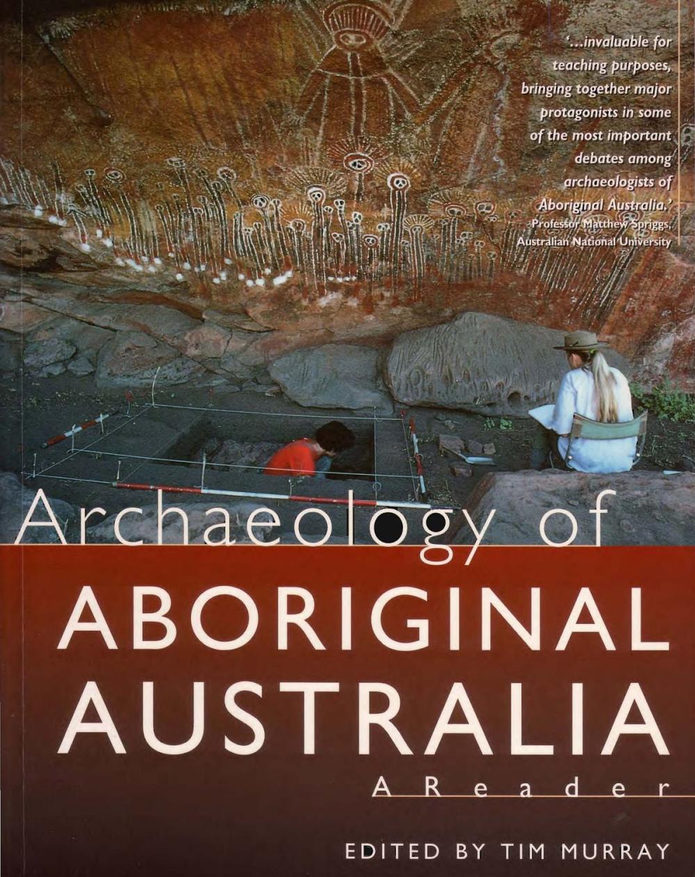 Big bigCover of Archaeology of Aboriginal Australia