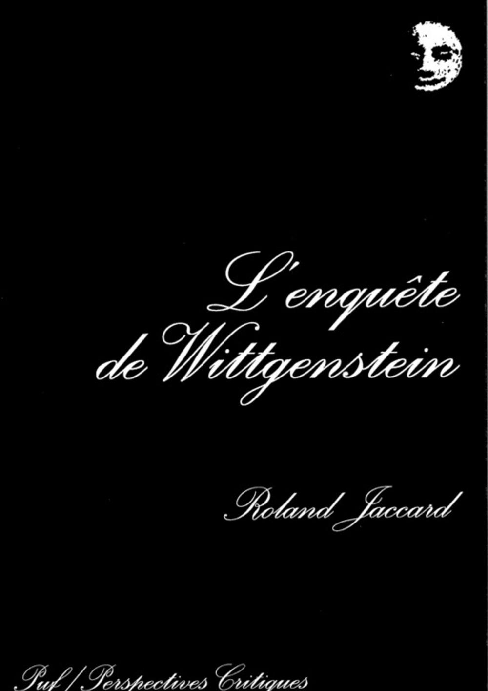 Big bigCover of L'enquête de Wittgenstein