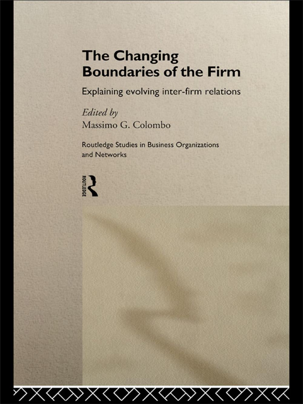 Big bigCover of The Changing Boundaries of the Firm