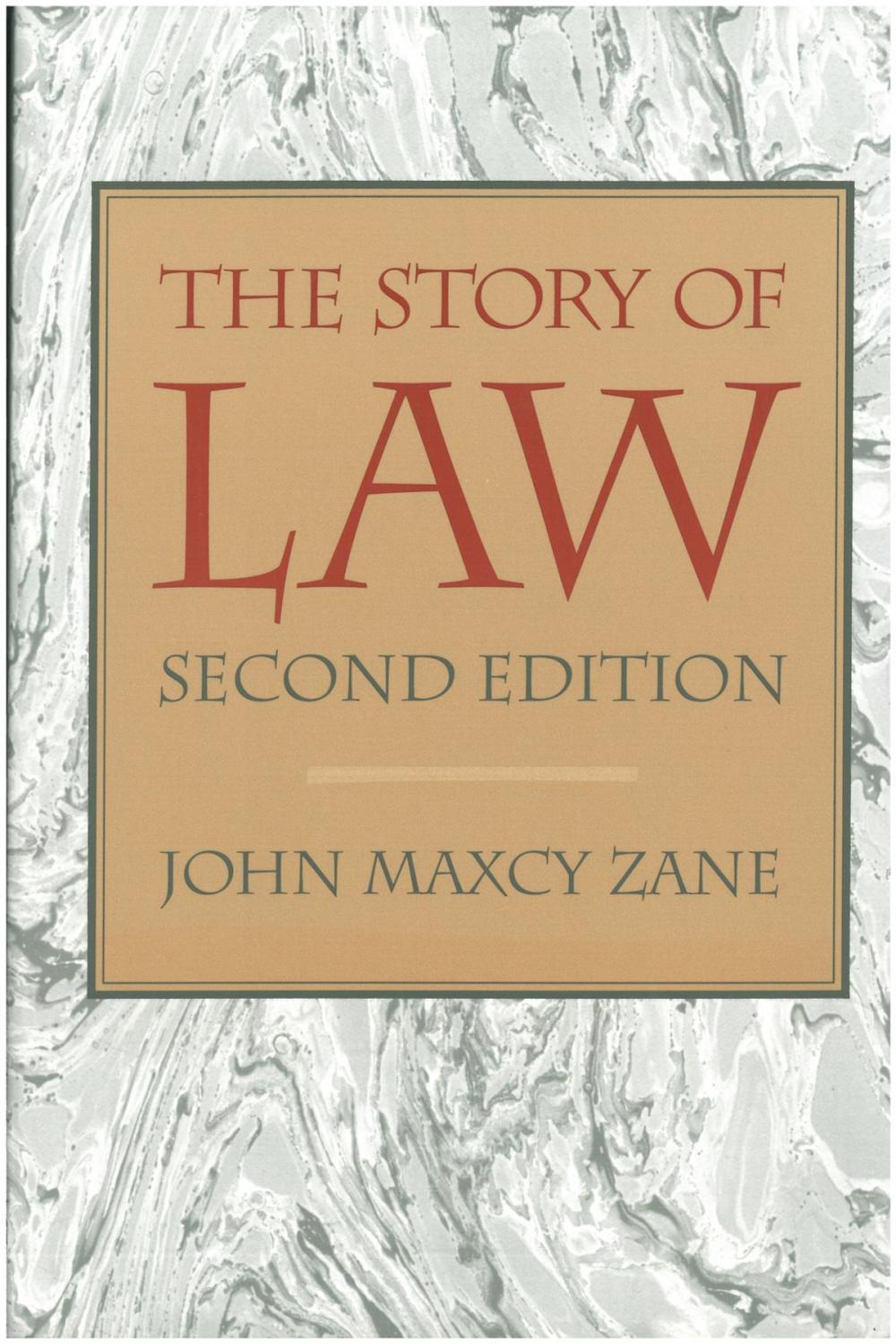 Big bigCover of The Story of Law