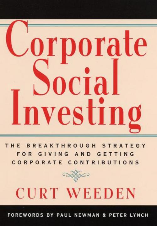 Cover of the book Corporate Social Investing by Curt Weeden, Berrett-Koehler Publishers