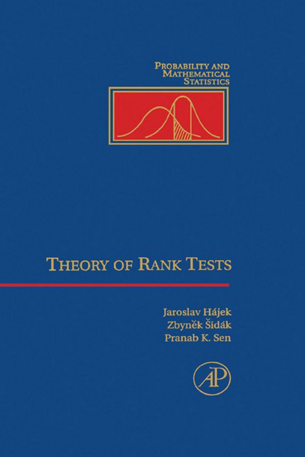 Big bigCover of Theory of Rank Tests