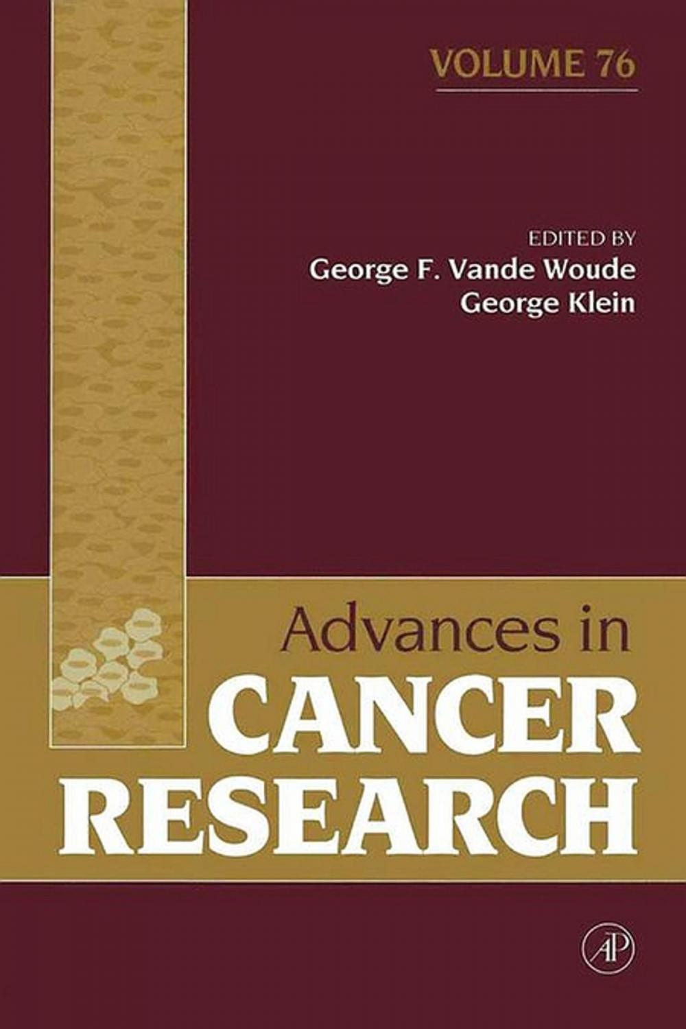 Big bigCover of Advances in Cancer Research