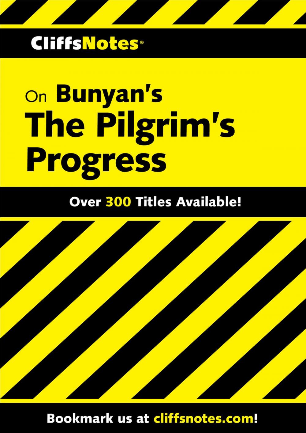 Big bigCover of CliffsNotes on Bunyan's Pilgrim's Progress