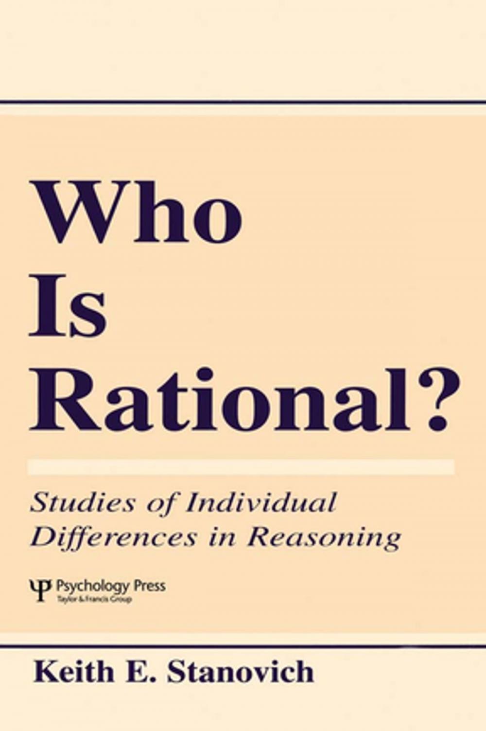 Big bigCover of Who Is Rational?