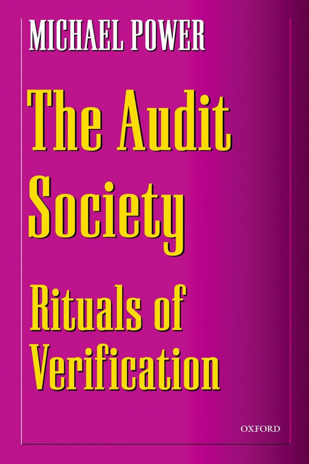 Big bigCover of The Audit Society