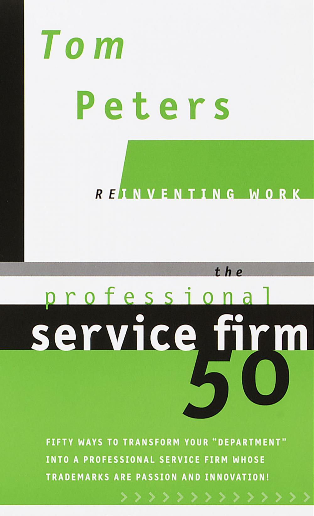 Big bigCover of The Professional Service Firm50