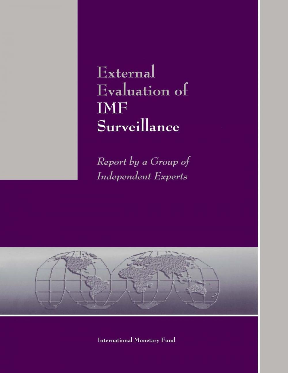 Big bigCover of External Evaluation of IMF Surveillance