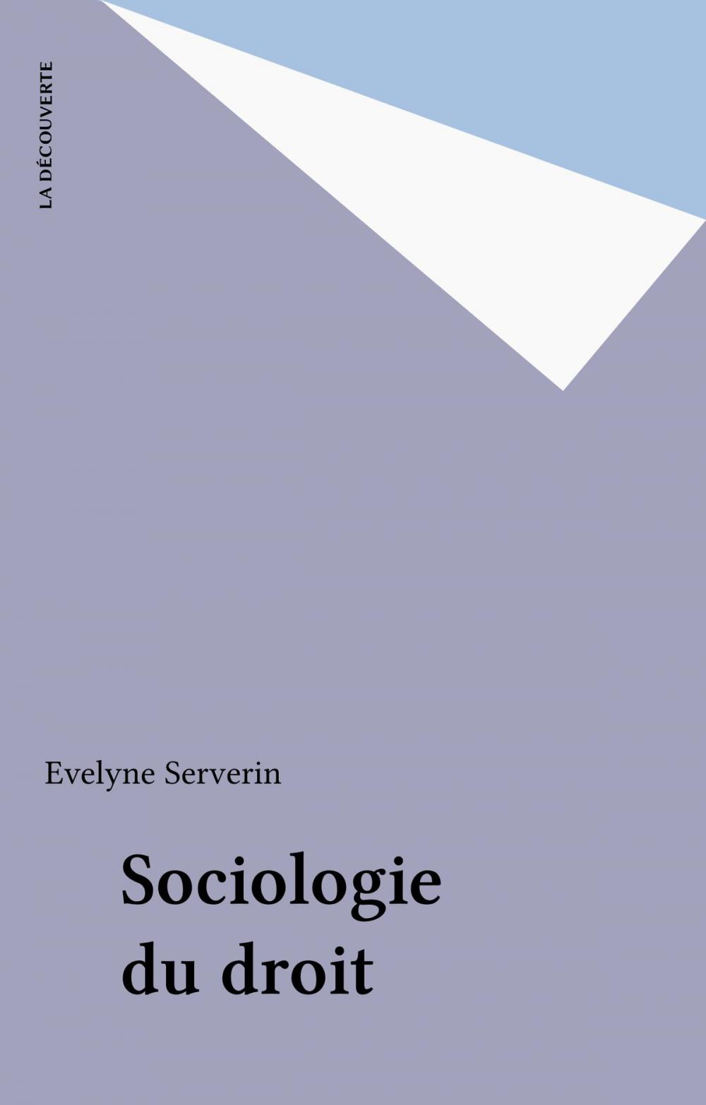 Big bigCover of Sociologie du droit